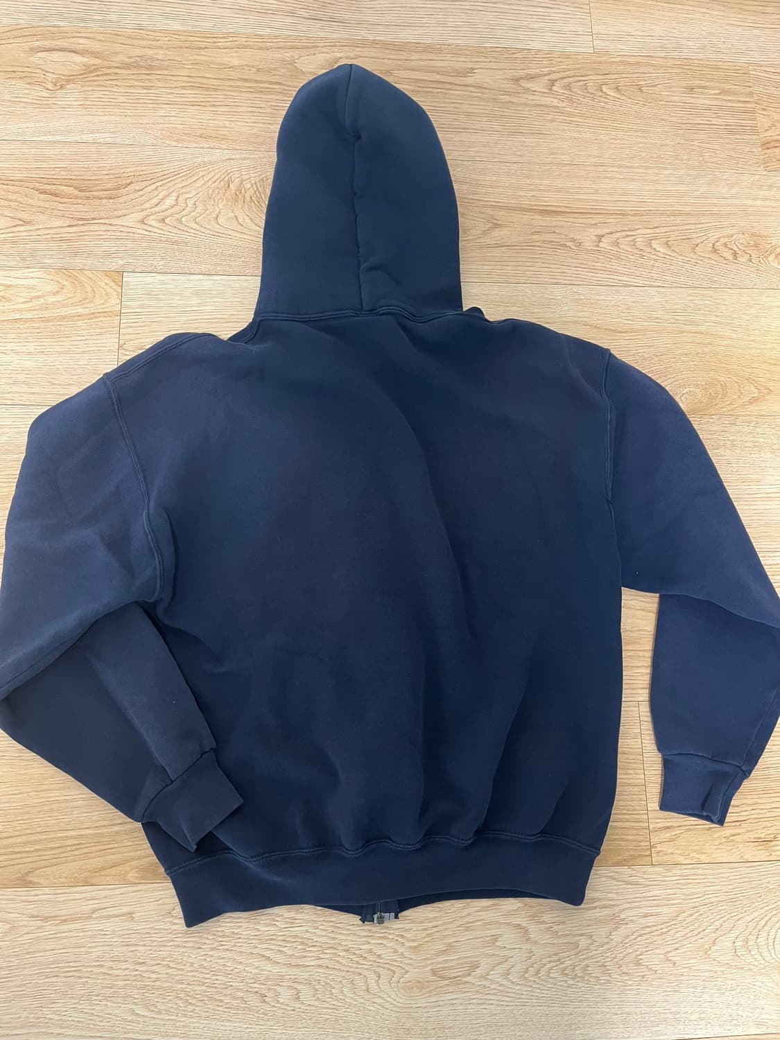 90s 러셀 후드집업 네이비 팜니다 상품이미지2