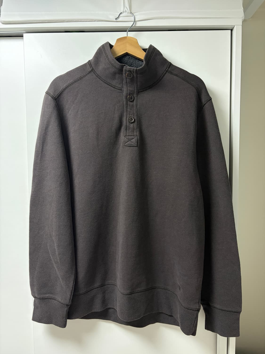 G.H.BASS 3버튼 풀오버 스웻셔츠 상품이미지2