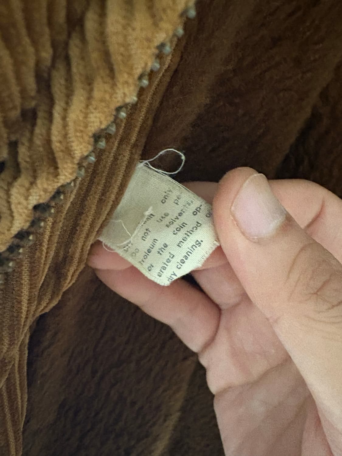 70's  vtg club corduroy sports Jacket.  상품이미지6