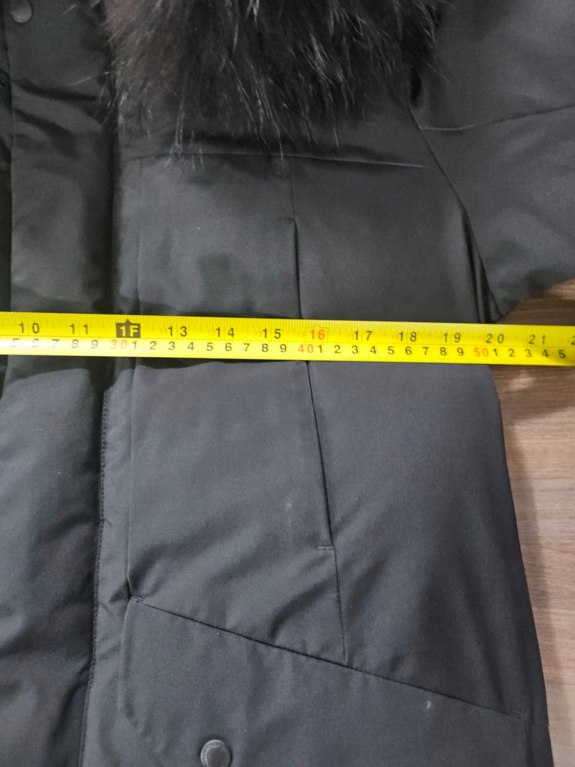 코오롱 여성 안타티카 퍼 롱 패딩 블랙 90 상품이미지9