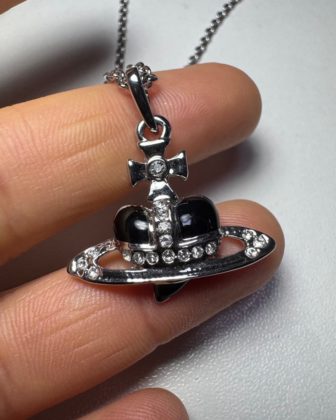 비비안웨스트우드 디아망떼 블랙 상품이미지2