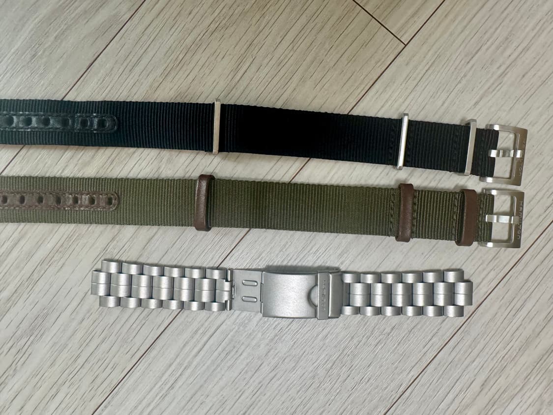 해밀턴 카키필드 메카니컬 8진동 38mm 상품이미지7