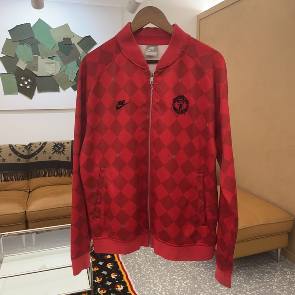 아이다스 맨체스터 유나이티드 다이아 패턴 져지 집업 105 C06552 상품이미지3