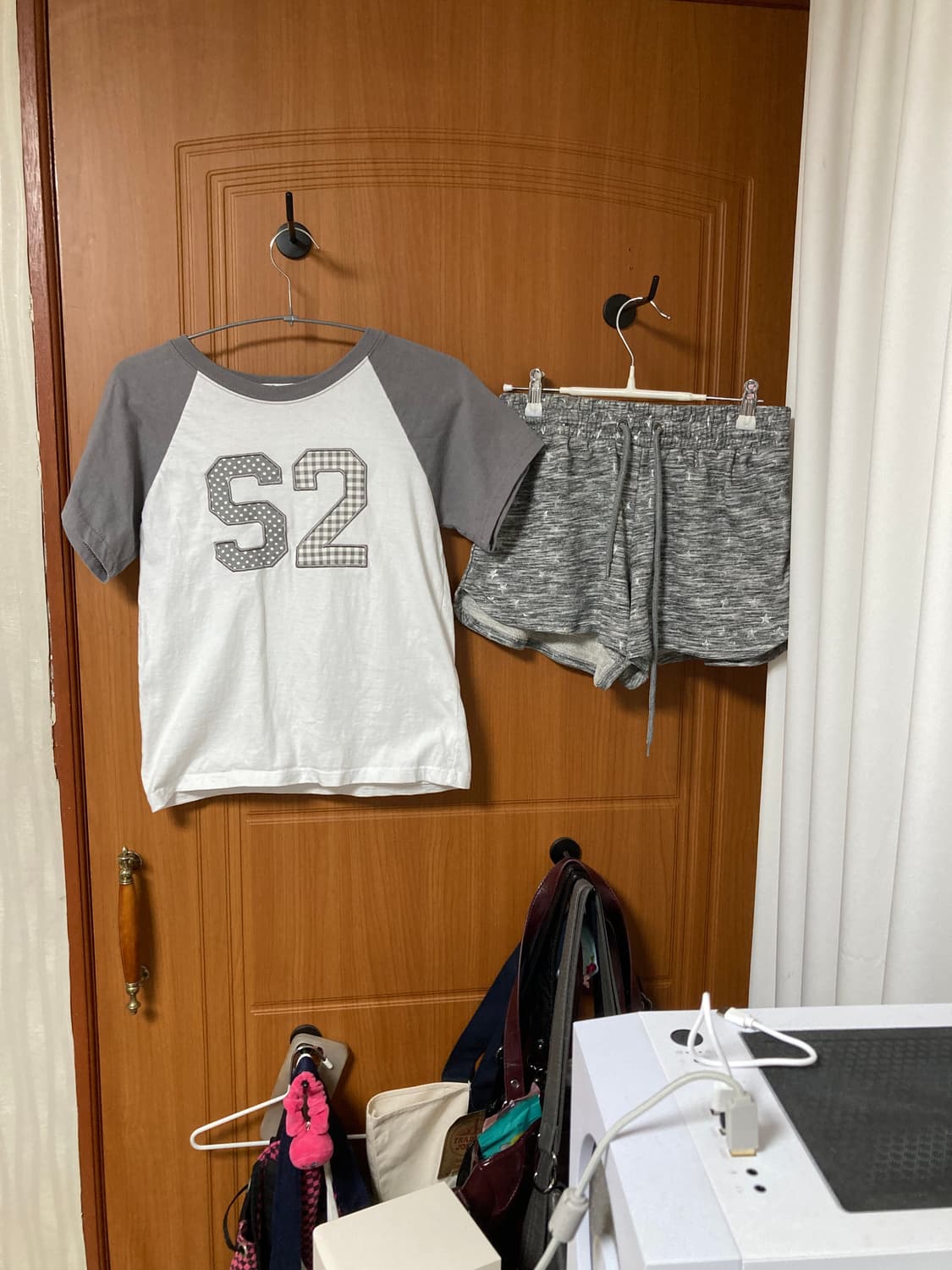 에이블리 반팔 반바지 세트 코디셋  상품이미지1