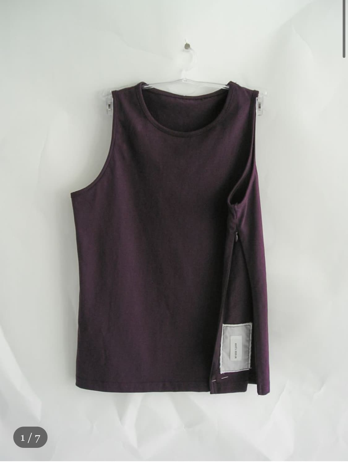 에옹쓰 eonts Side Zipper Cotton Top 상품이미지1
