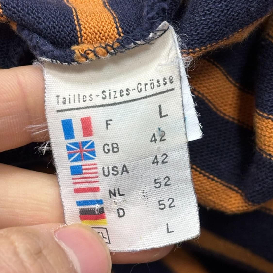 세인트 제임스 스트라이프 롱슬리브v0430 상품이미지6