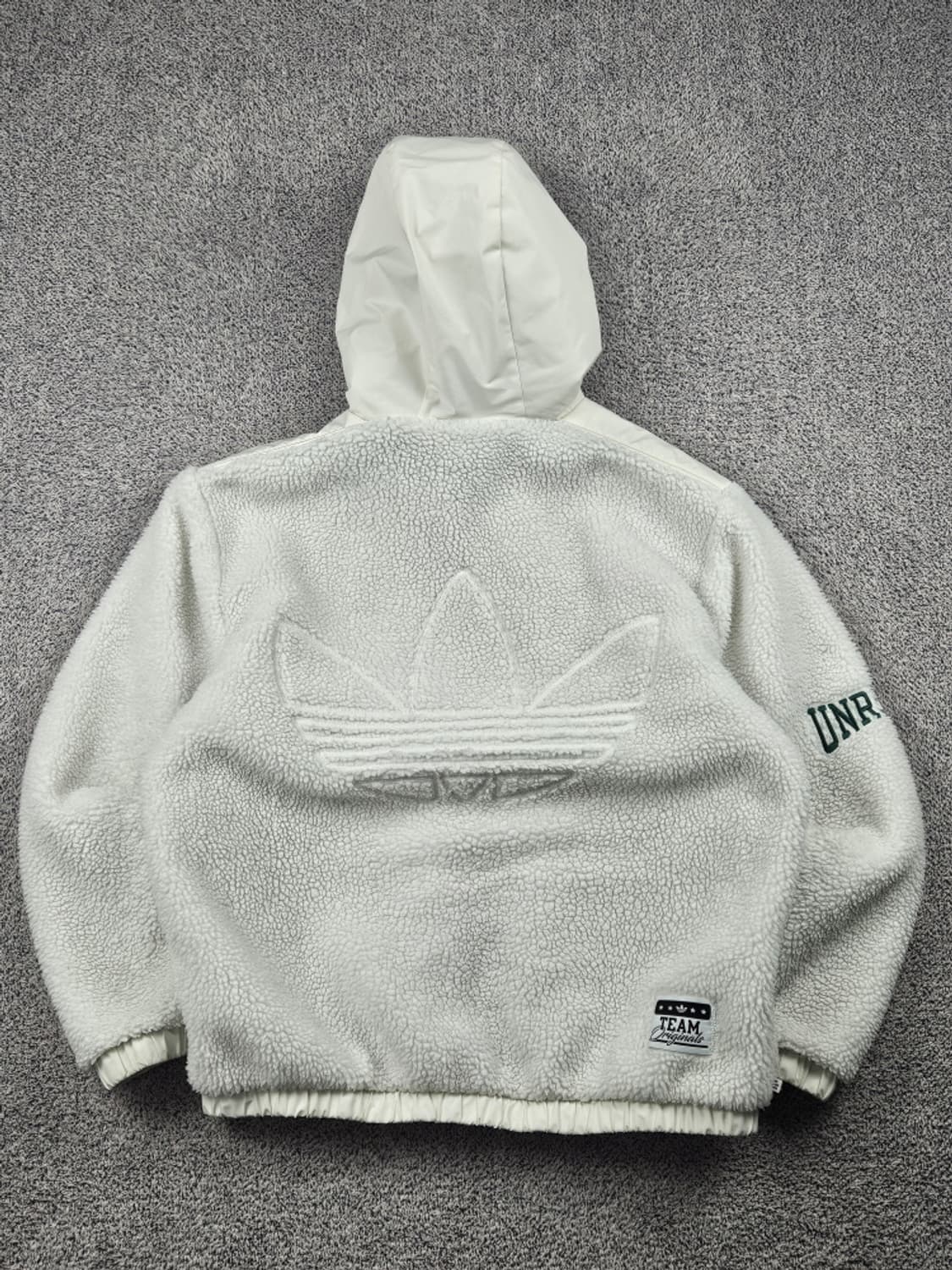 아디다스 MC 쉐르파 플리스 후드집업 자켓 ( L ) / 10372 상품이미지4