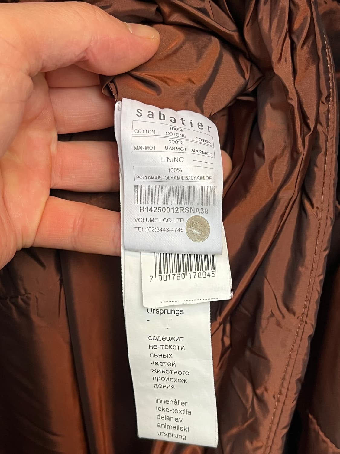 Project Foce 이태리 마모트 퍼 후드 트리밍 자켓 42 상품이미지8