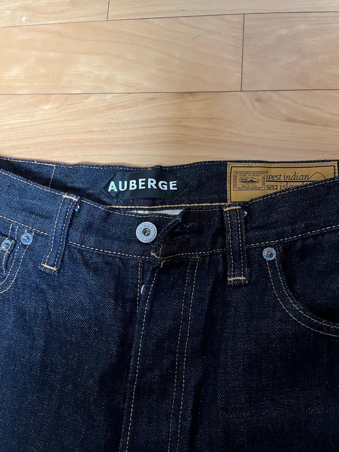 AUBERGE CARIB XX 해도면 데님 32 상품이미지6