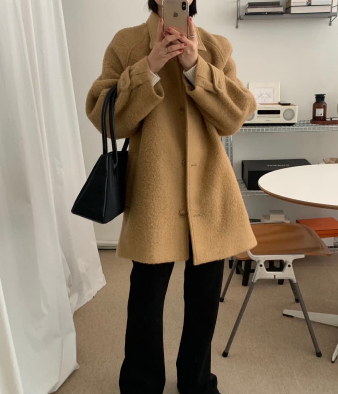 Ounce 온스 베이비 알파카 캐롤 코트 새상품 상품이미지3