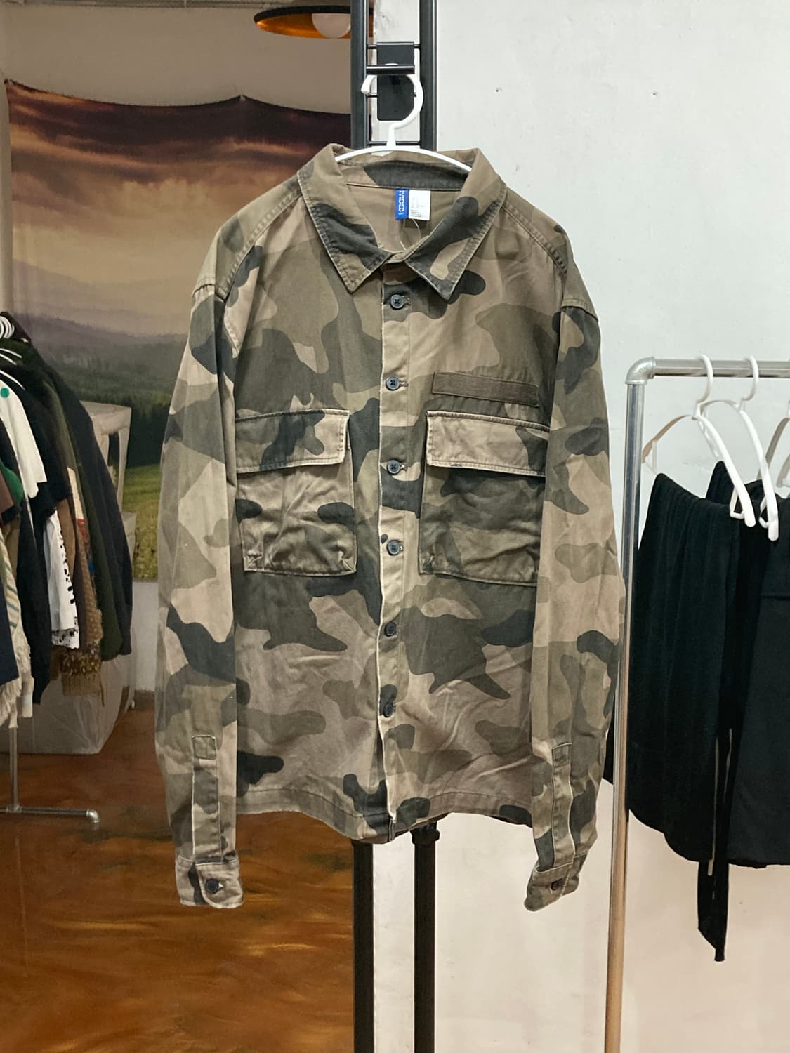 H&M 밀리터리 필드 자켓 상품이미지6