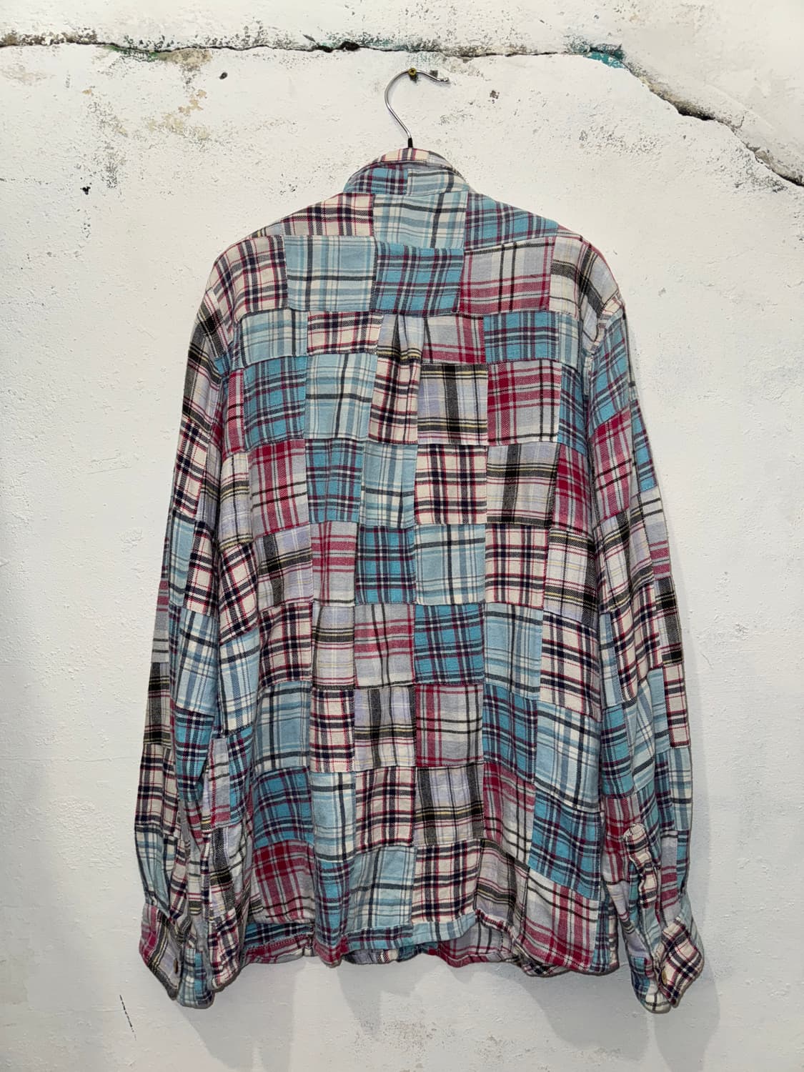 빈티지 멀티 패치워크 셔츠 상품이미지5