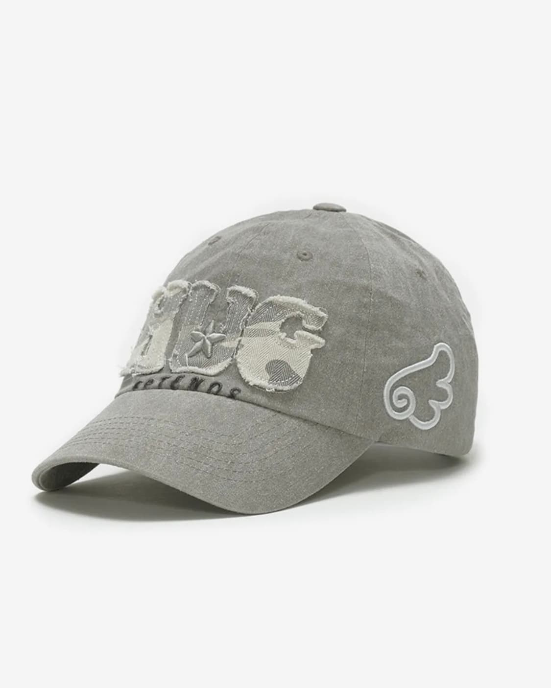 허그유어스킨 허그 프렌즈 캡 카모 그레이 모자 상품이미지1