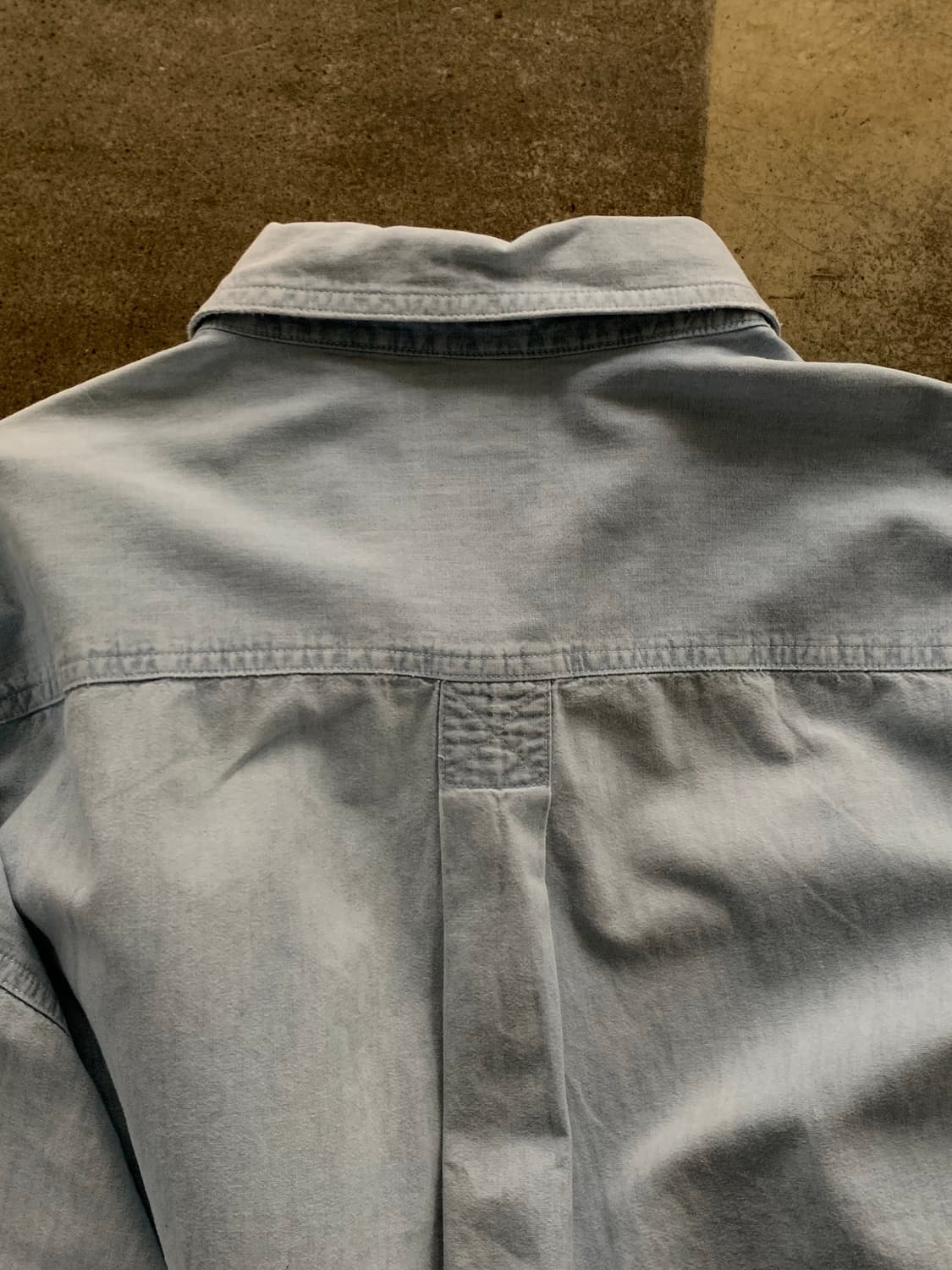 올드 갭 샴브레이 워크 셔츠 상품이미지6