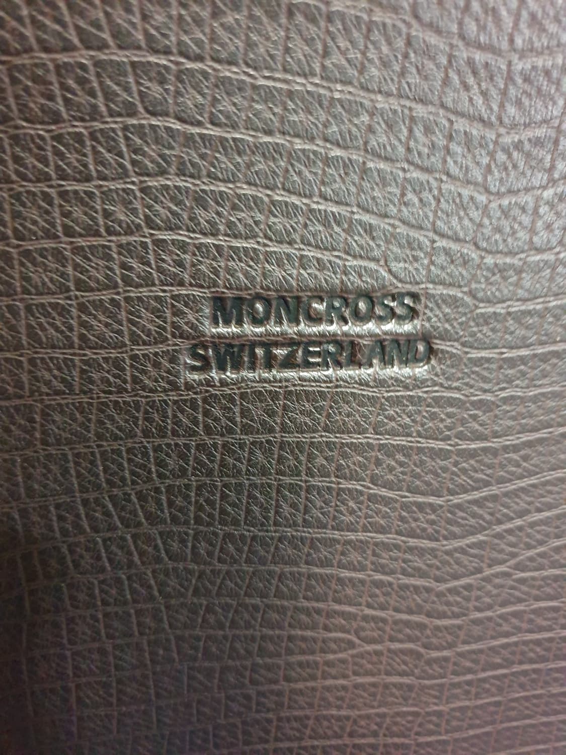 몽크로스 스위스 가죽 클래식 서류 비지니스 가방 브라운 상품이미지2