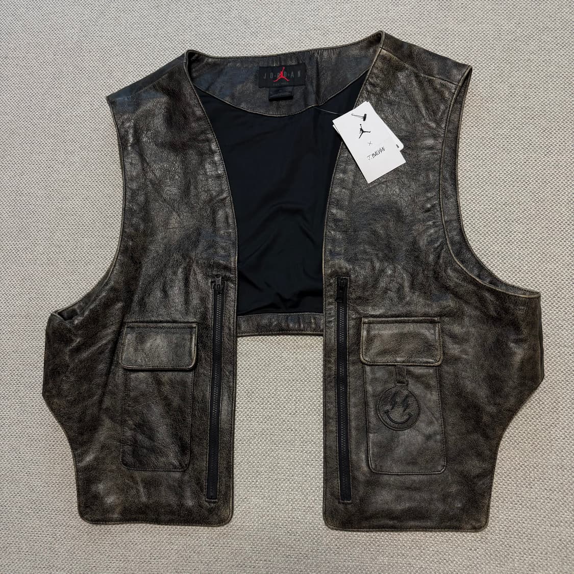 조던 x 제이 발빈 레더 베스트 (새상품) 상품이미지1