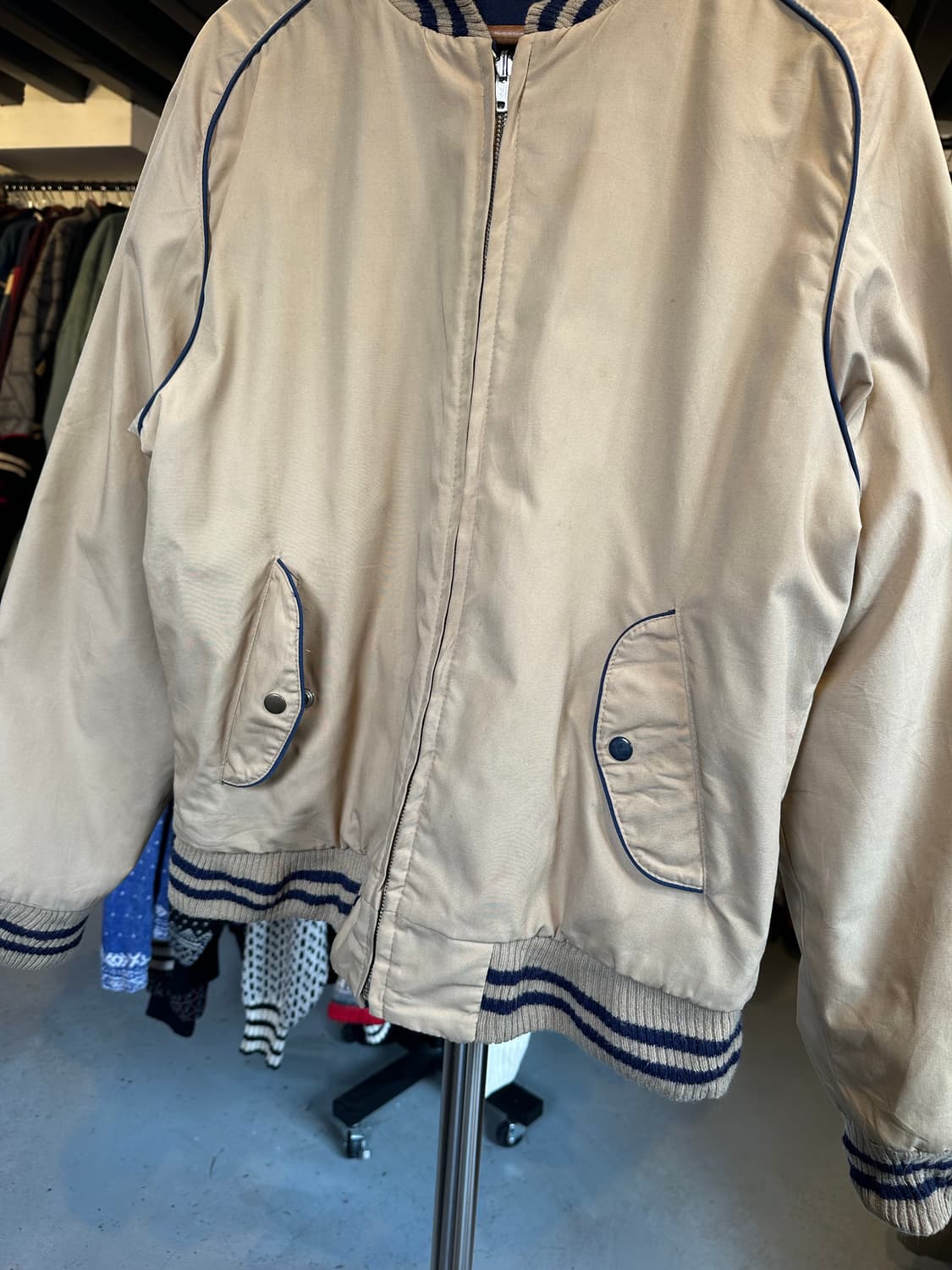 80-90s Grande Bay 리버시블 바시티 자켓 상품이미지4