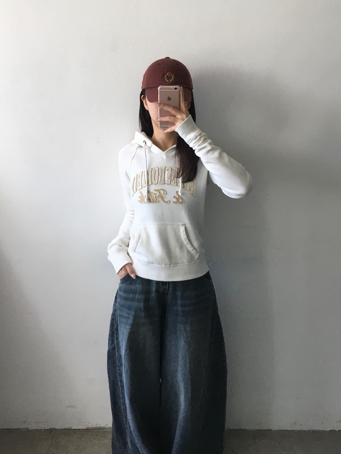 아베크롬비 브이넥 후드티 상품이미지1