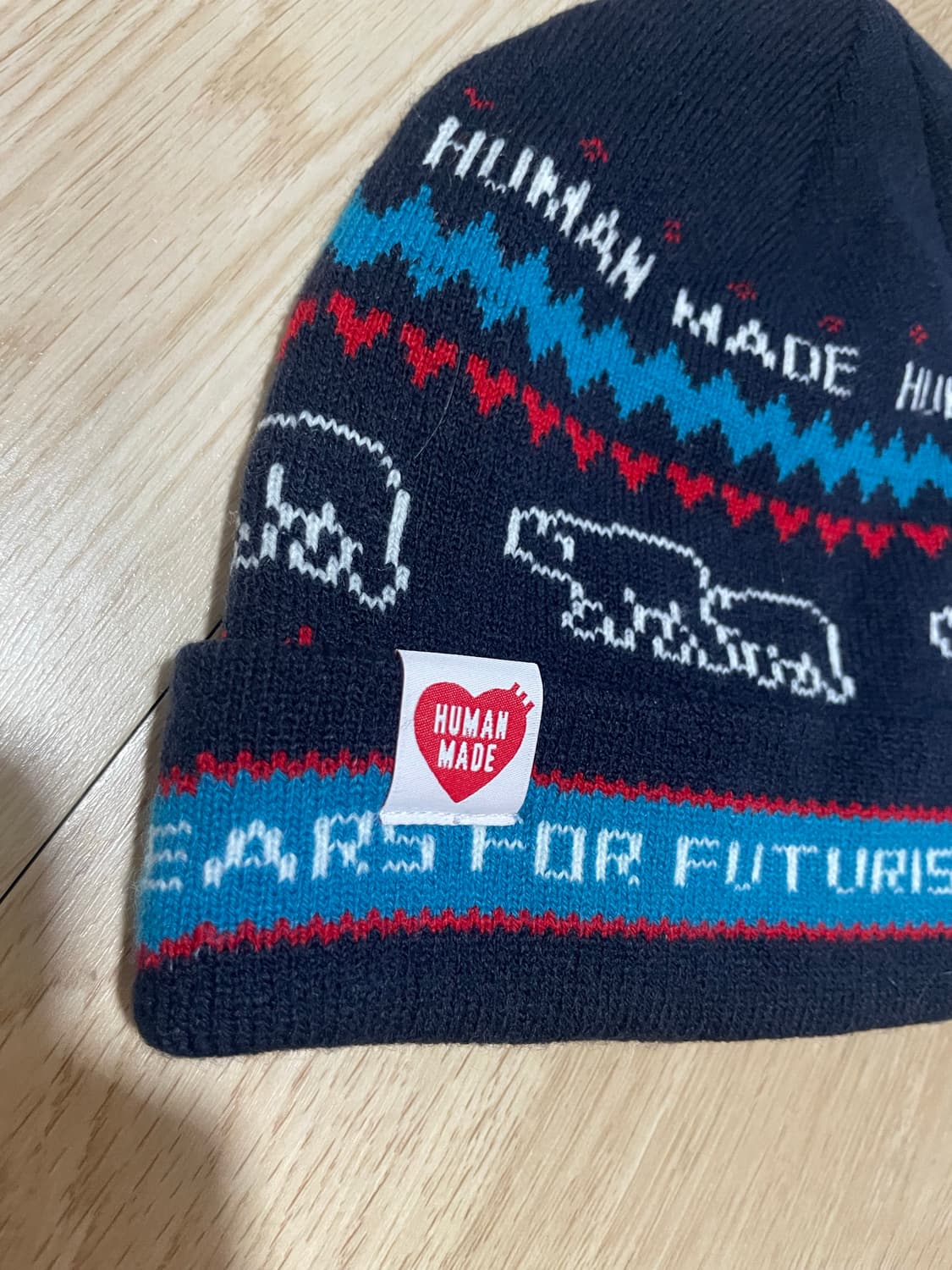 휴먼메이드 비니 네이비 새상품 상품이미지4