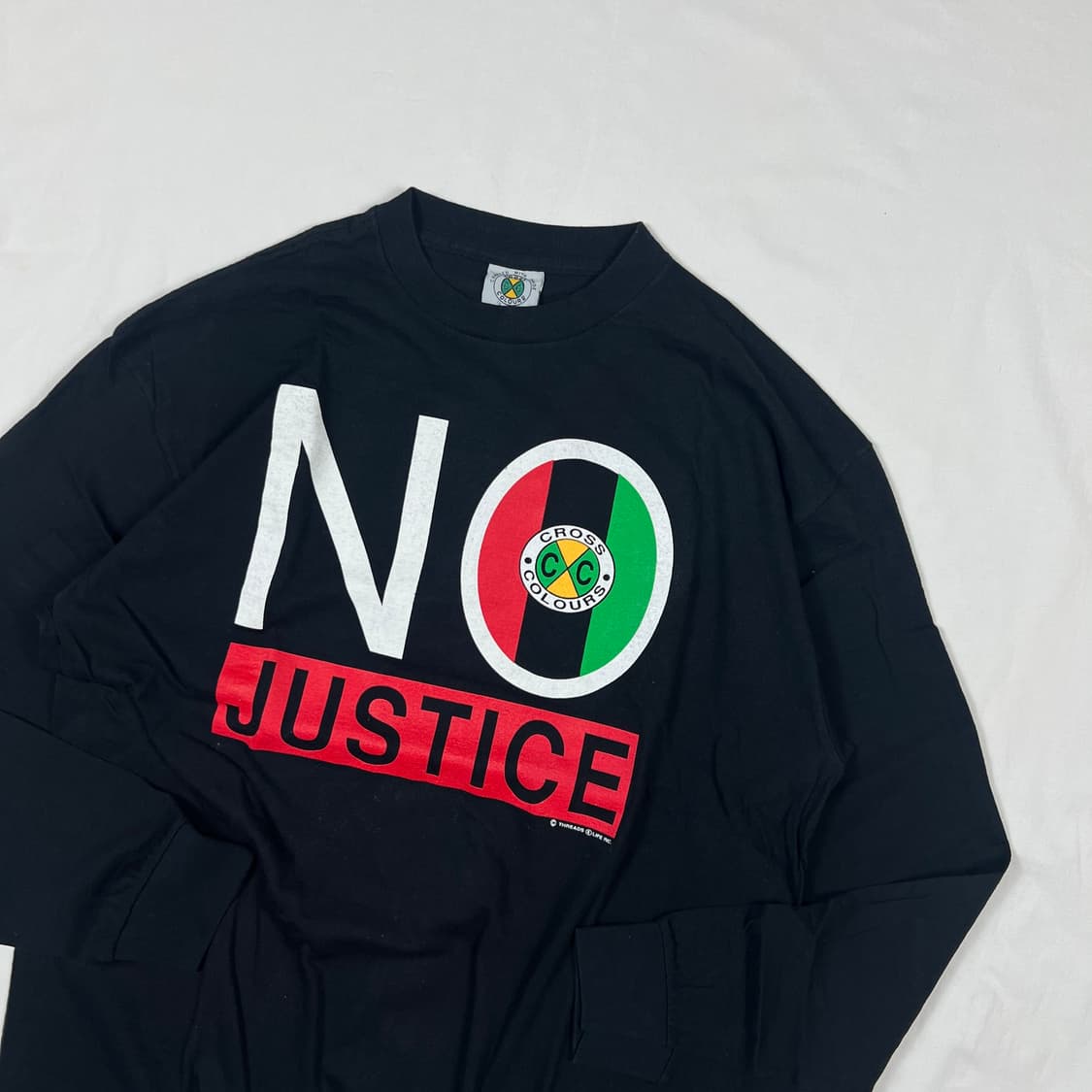 90‘s 크로스컬러스 노저스티스 노피스 긴팔티 상품이미지2