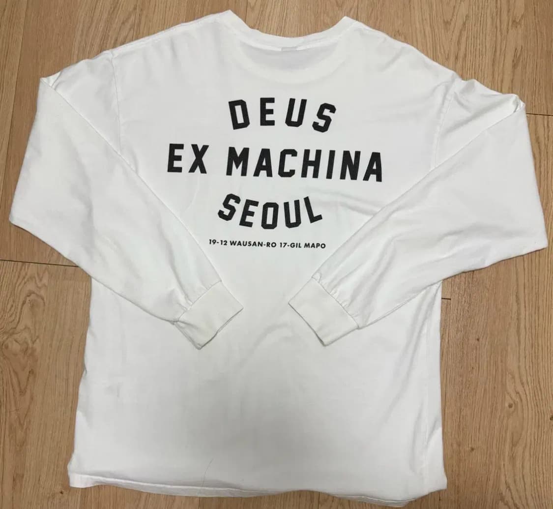 데우스 엑스 마키나 서울 롱슬리브 화이트 상품이미지2
