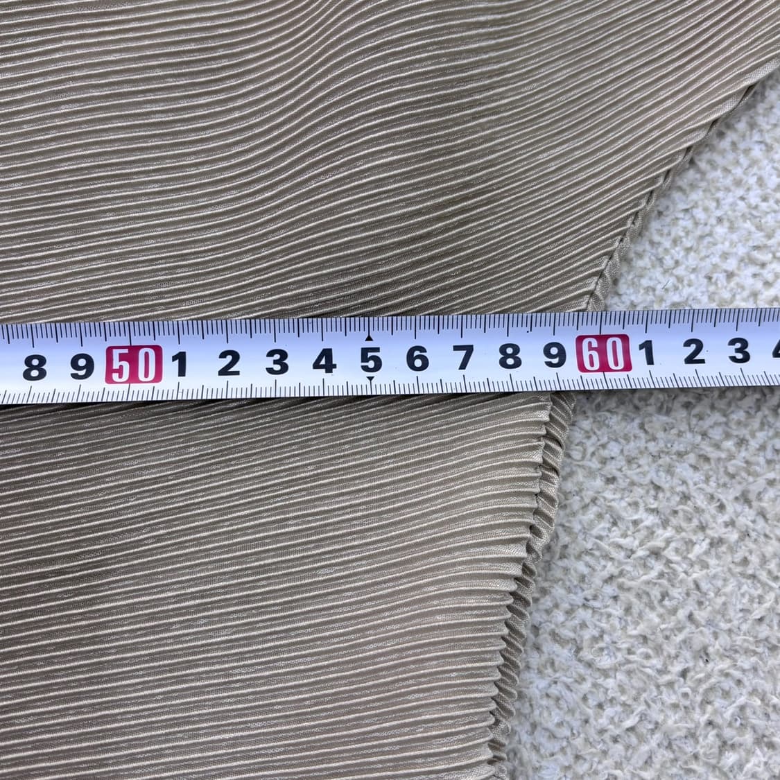 실측확인 빈티지 플리츠 하이넥 긴팔 티셔츠 0515Y 상품이미지5