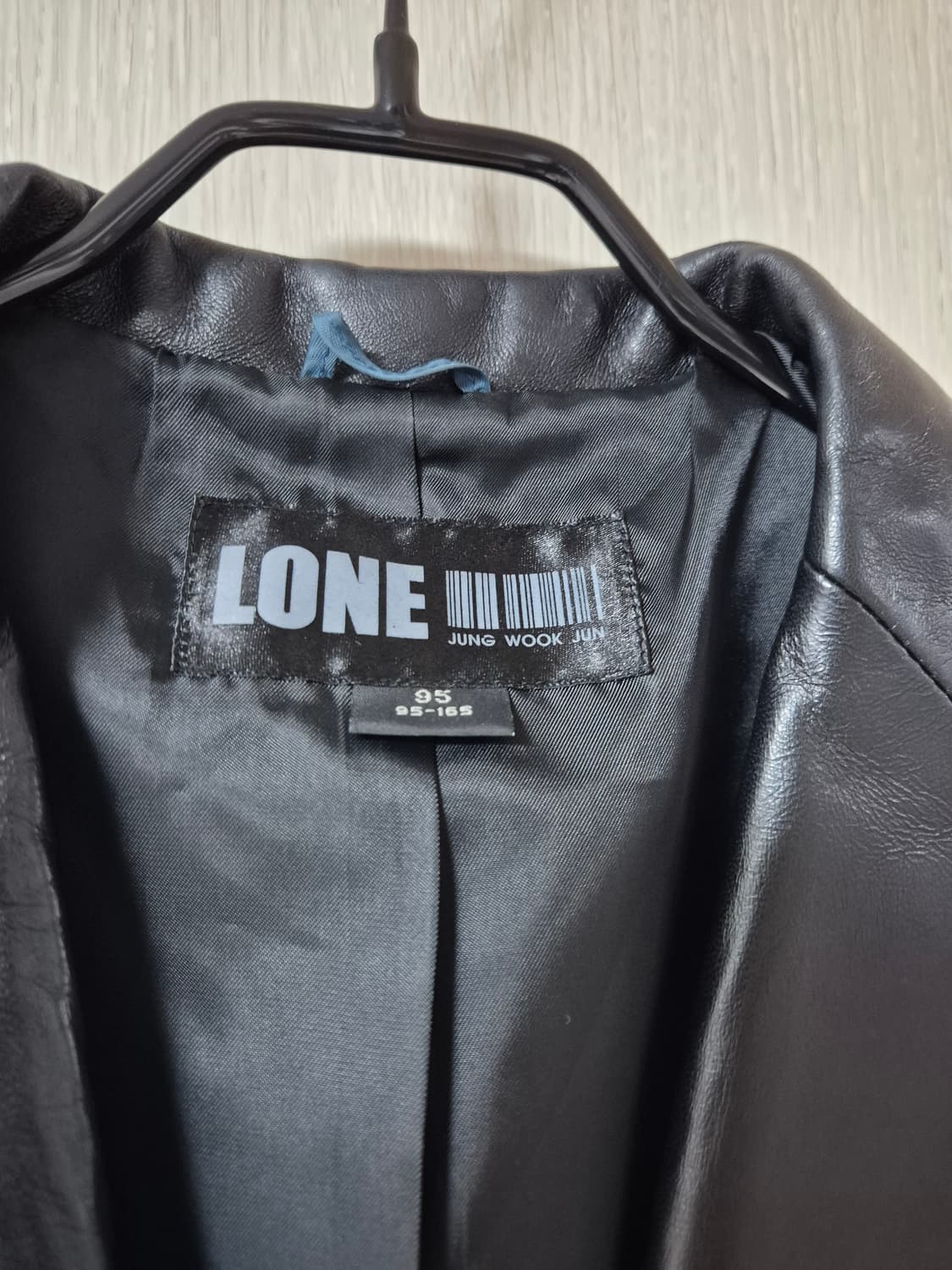 LONE 론  정욱준 준지 램스킨 양가죽 블레이저 자켓 95 상품이미지5