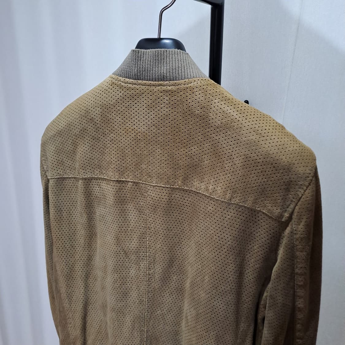 (택포) 올세인츠 고트스킨 펀칭 블루종 95-100 B491 상품이미지6