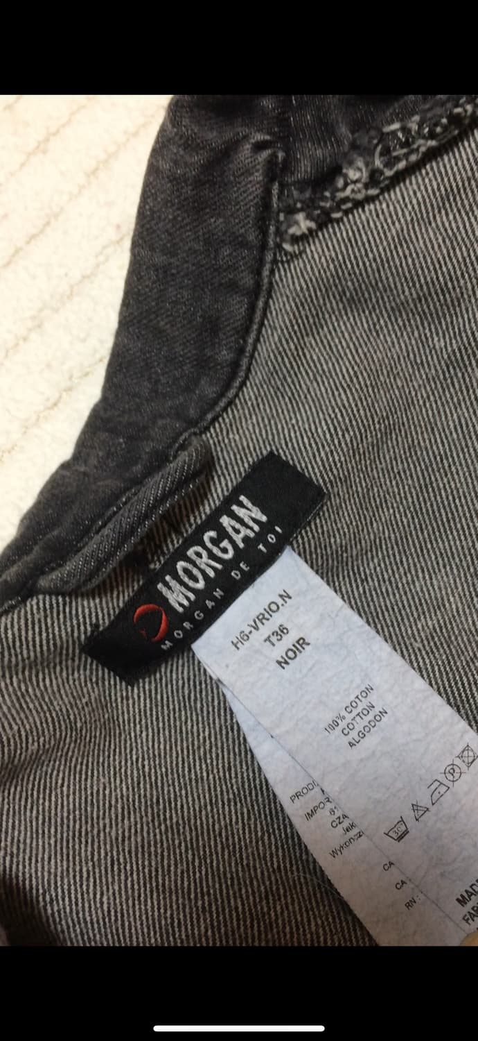 ꧁Morgan de Tois Classic Denim Jacket ꧂ 상품이미지3