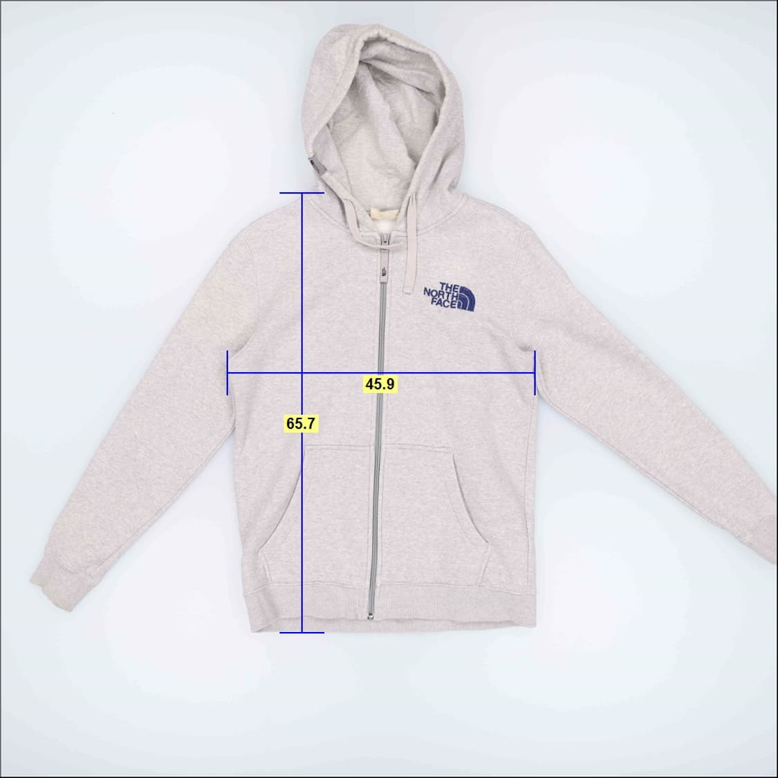 [M] 노스페이스 빅로고 기모 후드집업 1211H1 상품이미지8