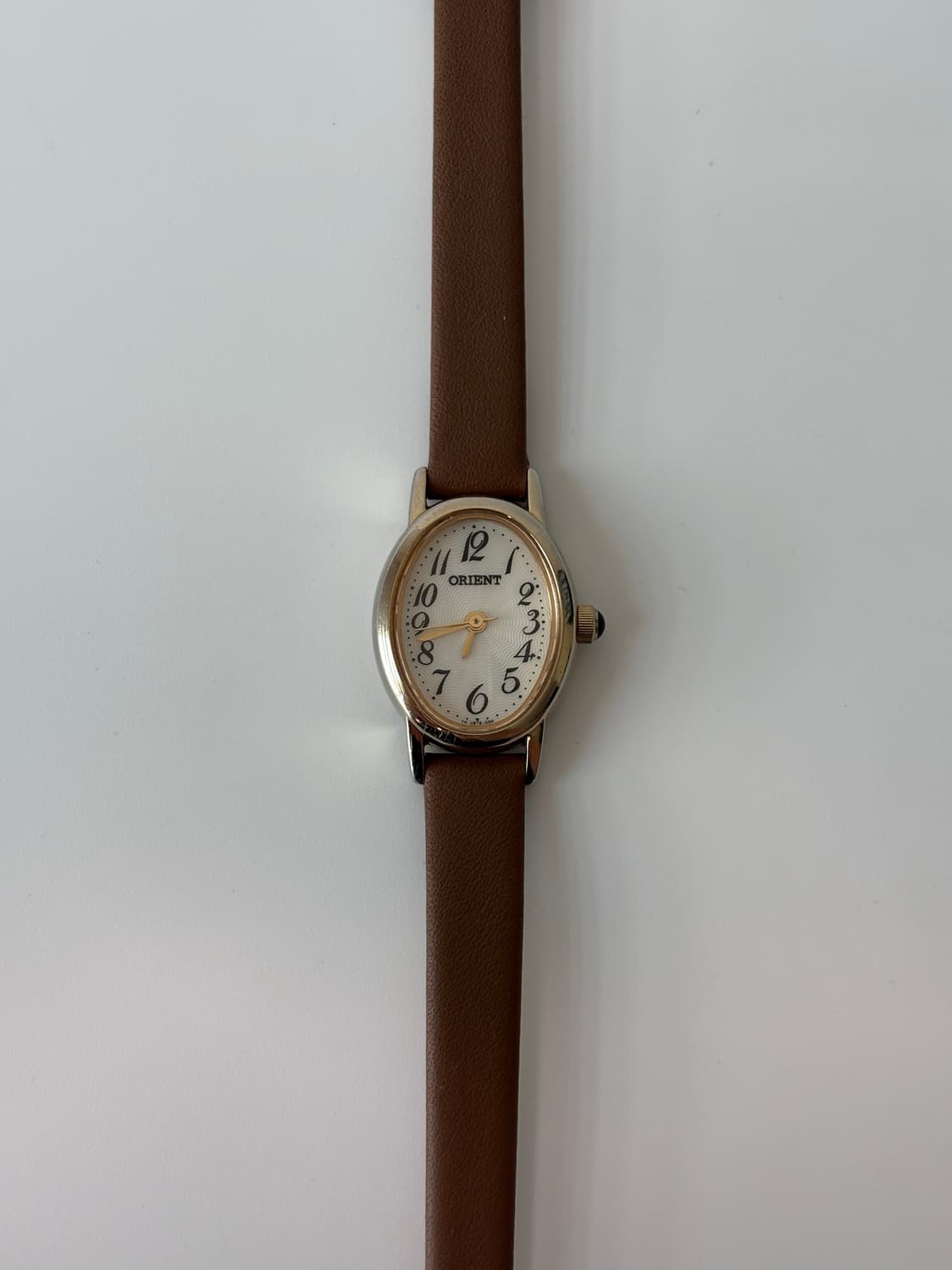 1990s Arabic Gold Oval Ladies Quartz 상품이미지1