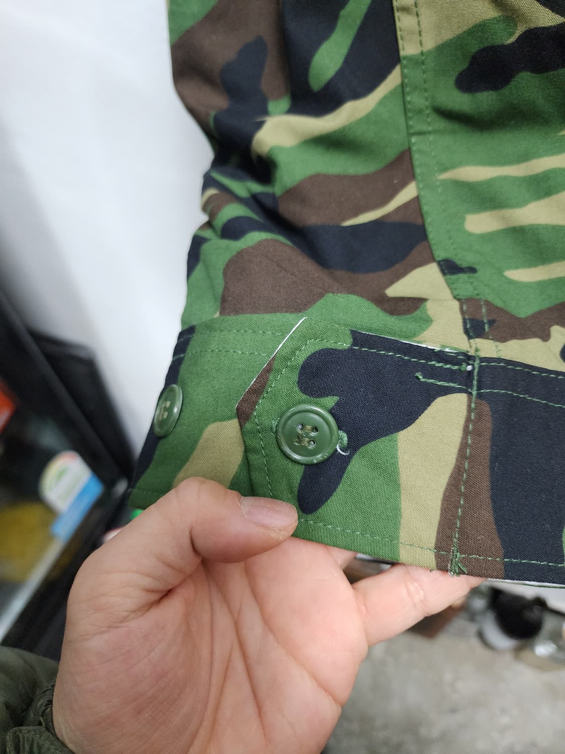 (리버시블) 94s 밀리터리 벨티드 군용 민무늬 피쉬테일 스키파카 상품이미지7