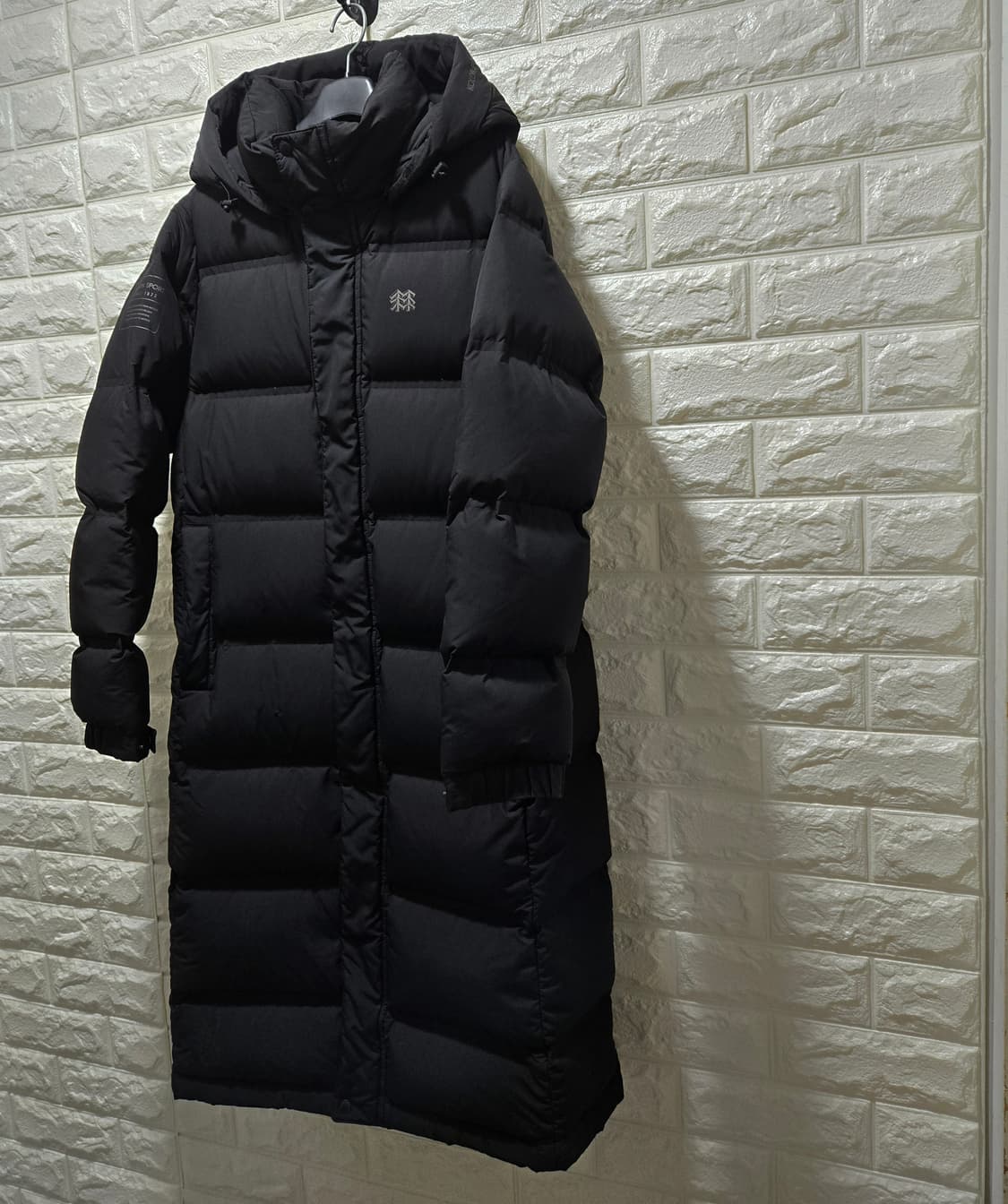 코오롱스포츠 구스다운 롱패딩 점퍼 90 상품이미지5