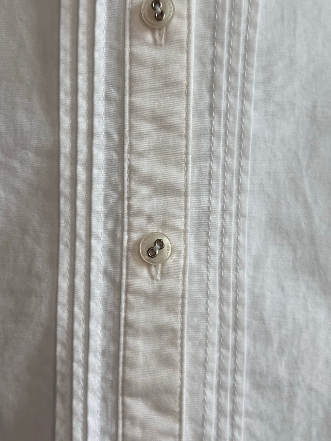 버버리 블루라벨 화이트 러플 셔츠 상품이미지3