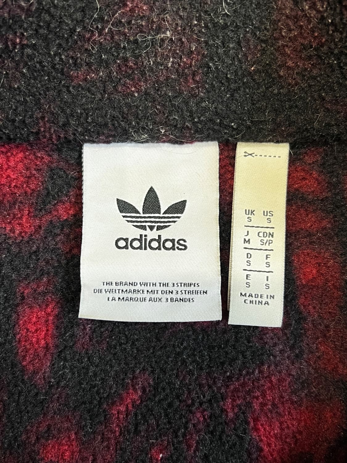 아디다스 플리스 집업 자켓 상품이미지6