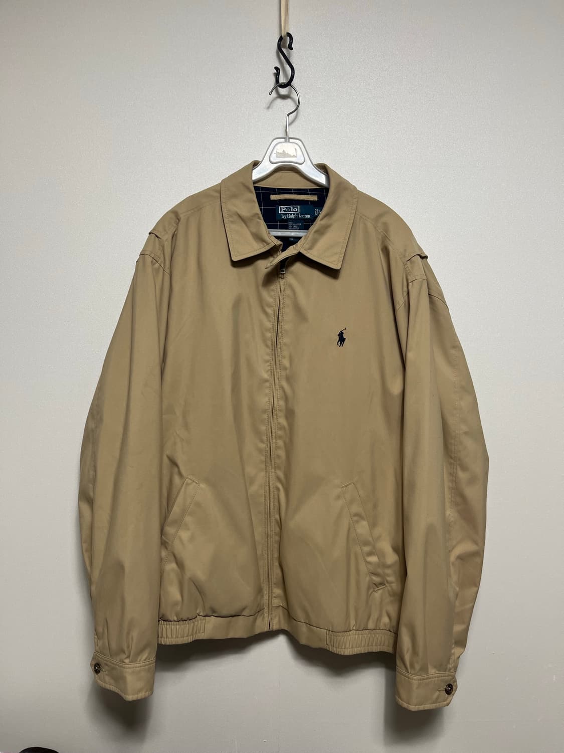 폴로 랄프로렌 베이지 봄버 자켓 L 상품이미지1