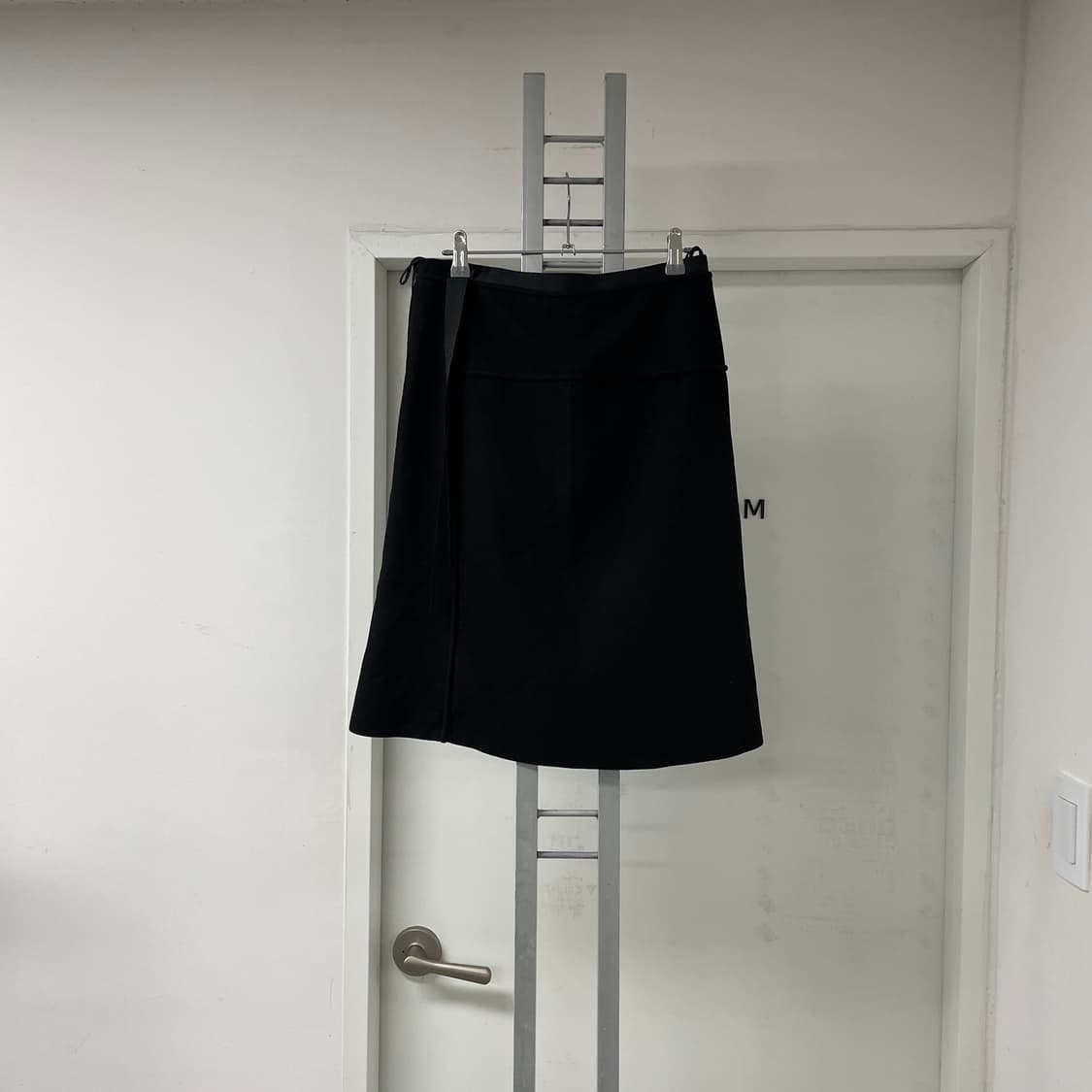 질샌더 블랙 스커트 36 상품이미지4