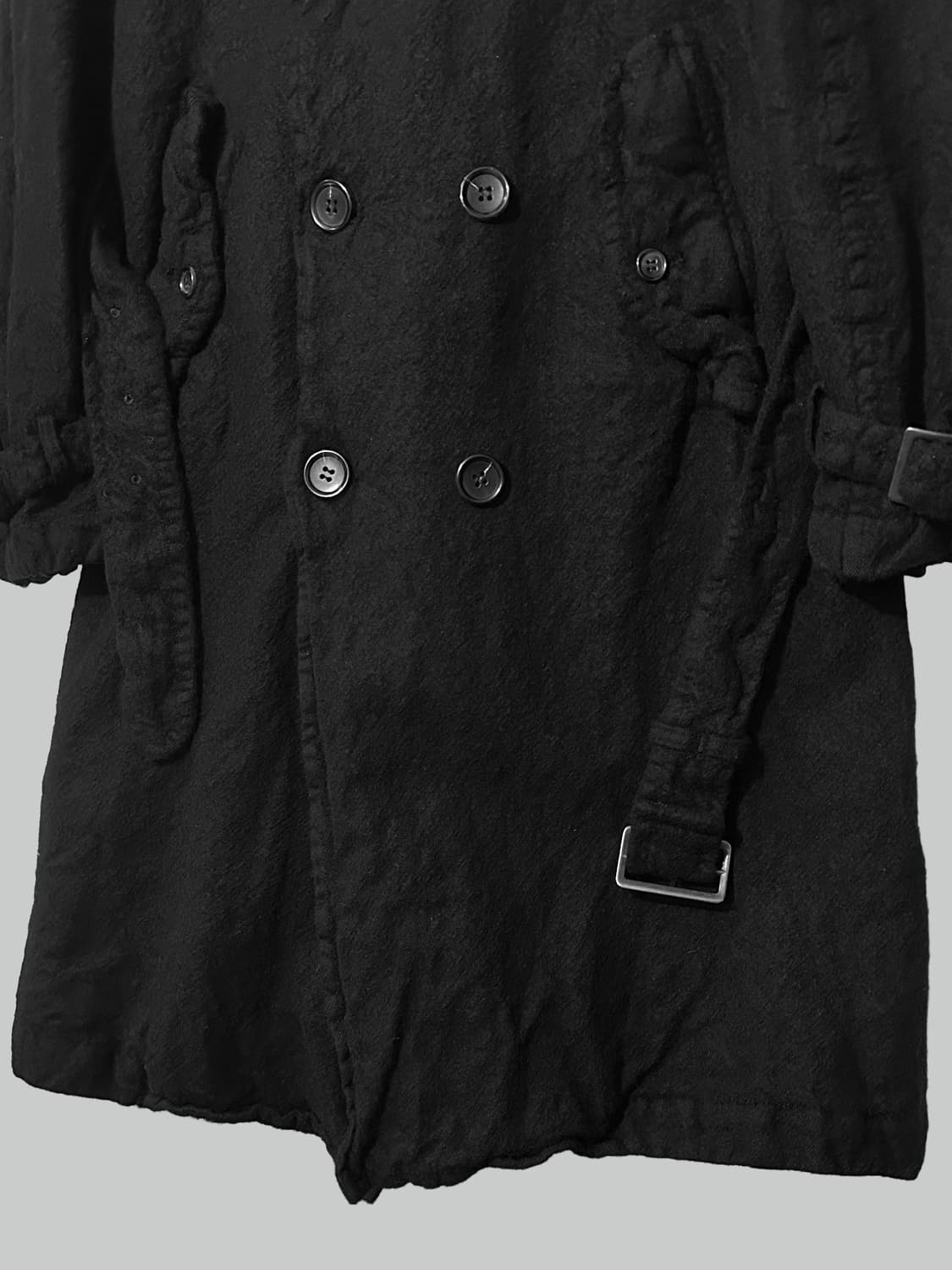 꼼데가르송 옴므 축융 울 트렌치 코트 상품이미지5