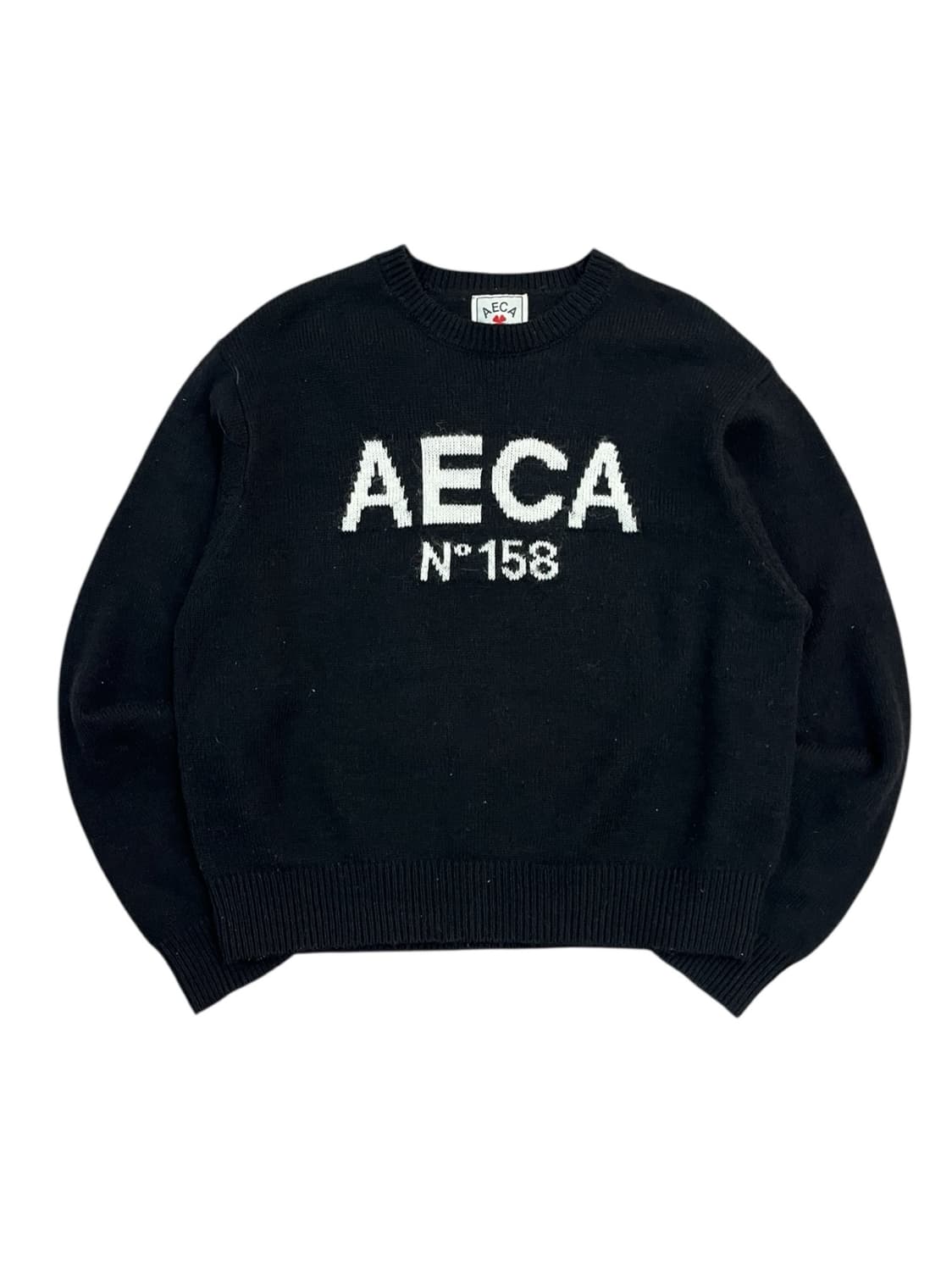 AECA 니트 블랙 S #csz2379  상품이미지3