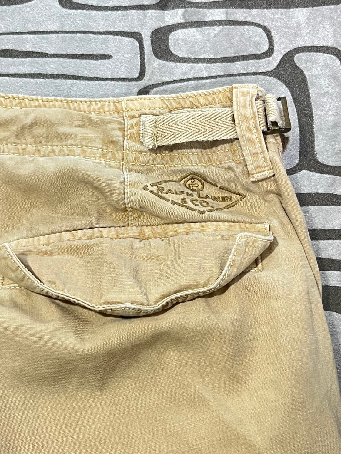 폴로 랄프로렌 유틸리티 팬츠 탄창 카고팬츠 베이지 상품이미지2