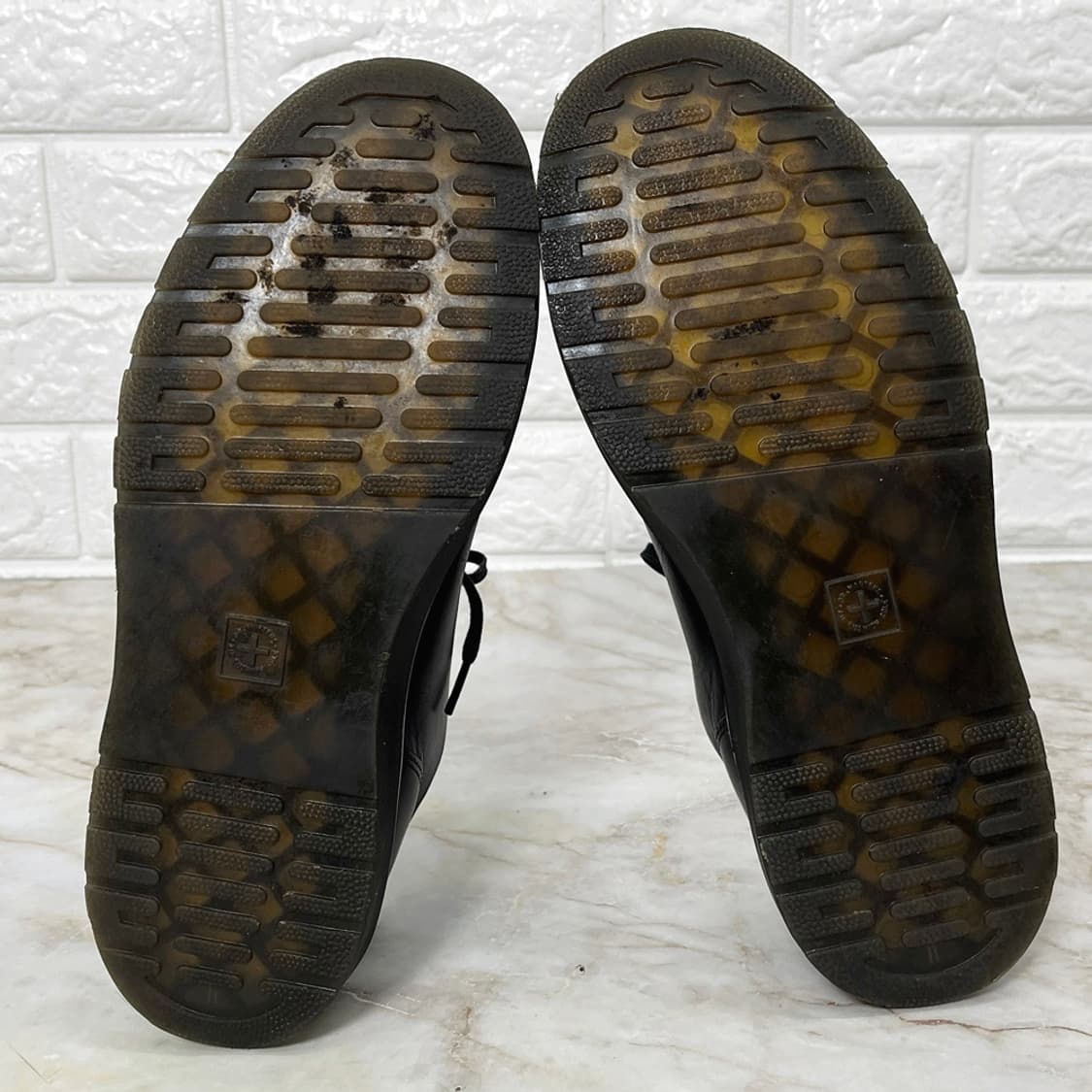 닥터마틴 단테 블랙 가죽 스니커즈 UK7 260 상품이미지5