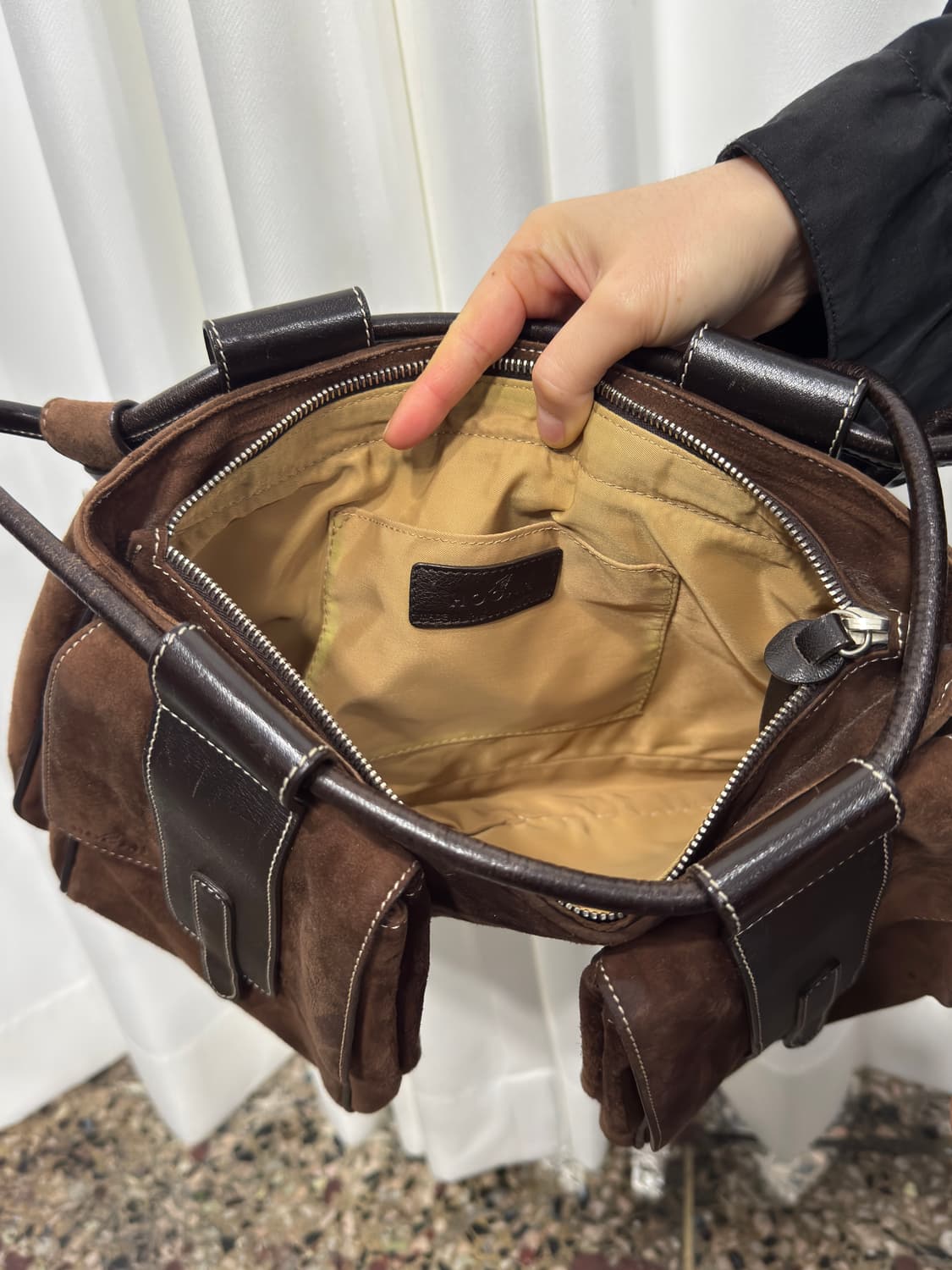 hogan suede pocket design bag 상품이미지5