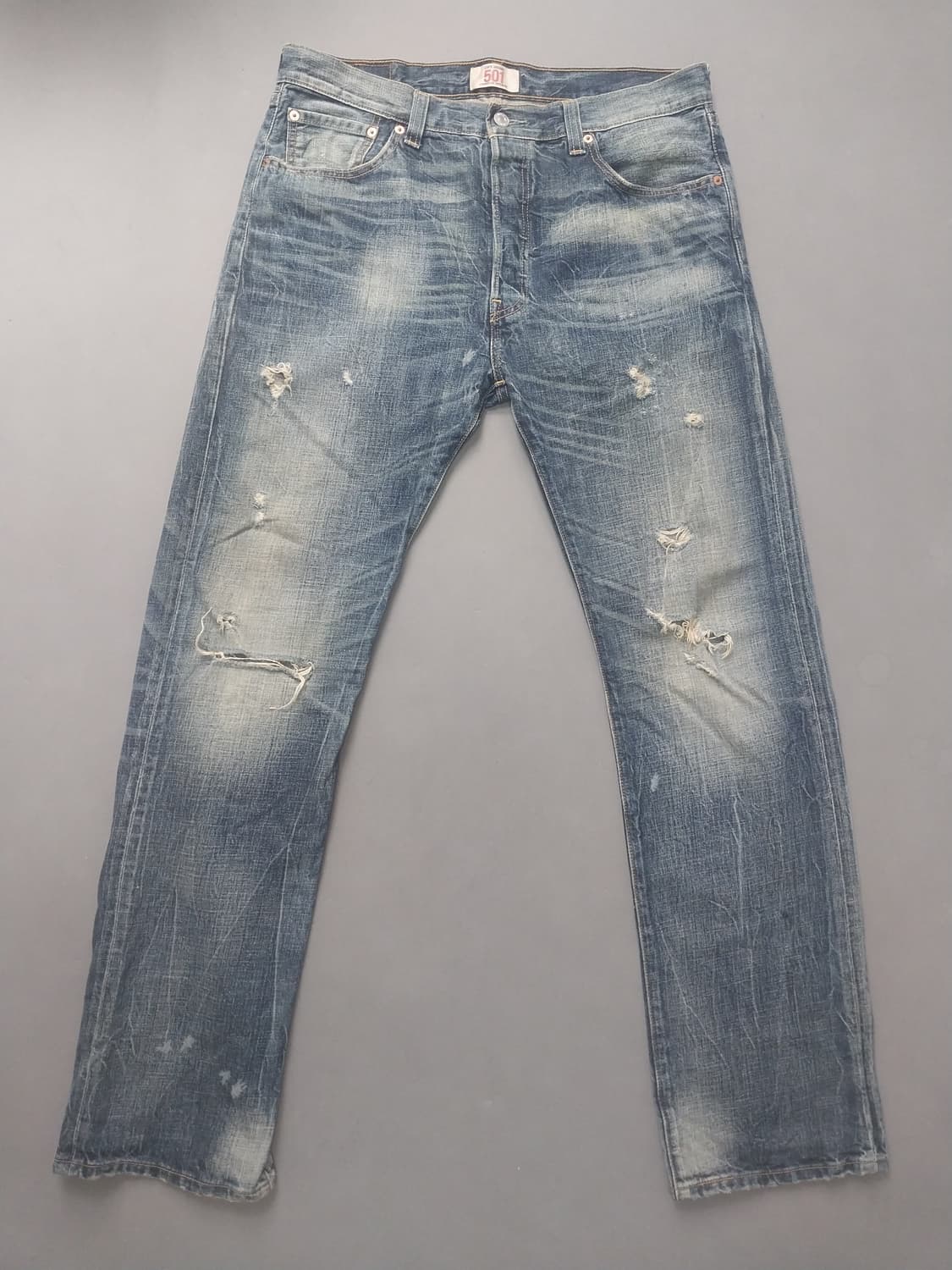 [36] 리바이스 501 00s 데미지 오리지널진 청바지 상품이미지1