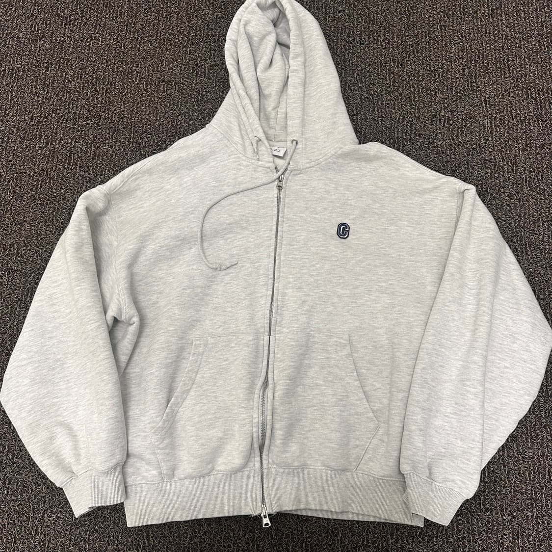 커버낫 후드집업 그레이 M 상품이미지1