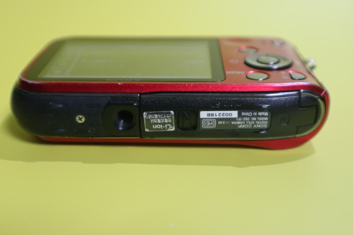 [빈티지 디카]소니 SONY 사이버샷 DSC-TF1 (레드) 상품이미지7