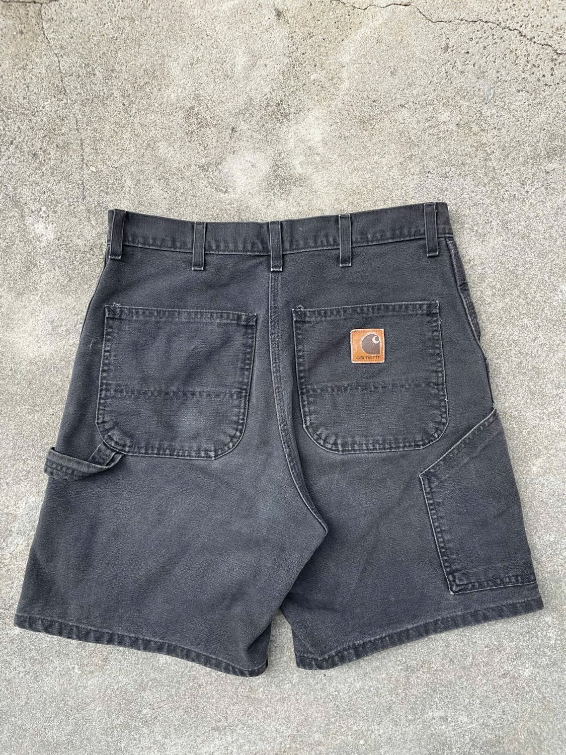 칼하트 블랙 데님 반바지 상품이미지1