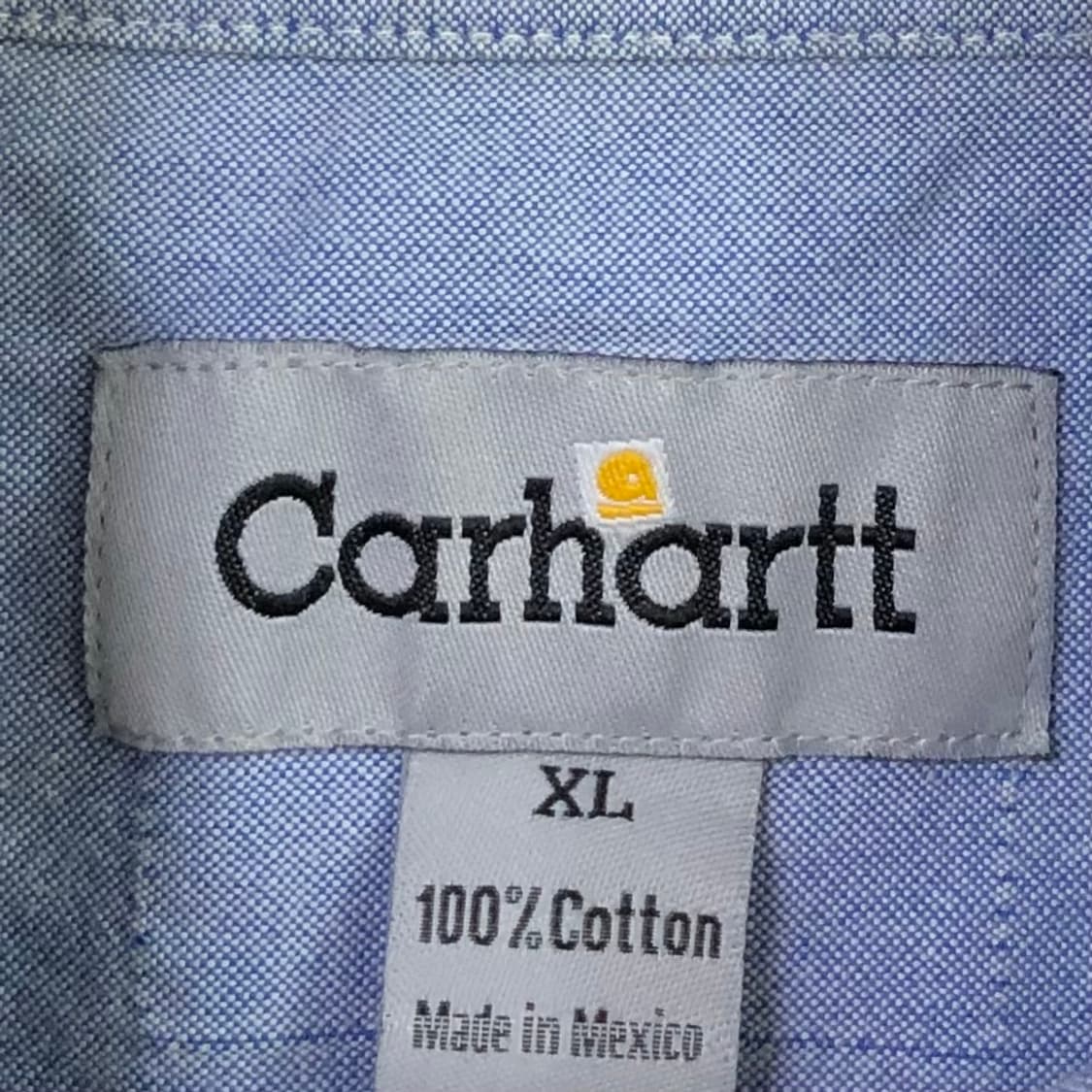 Xxl 칼하트 네이비 워크 셔츠 상품이미지3