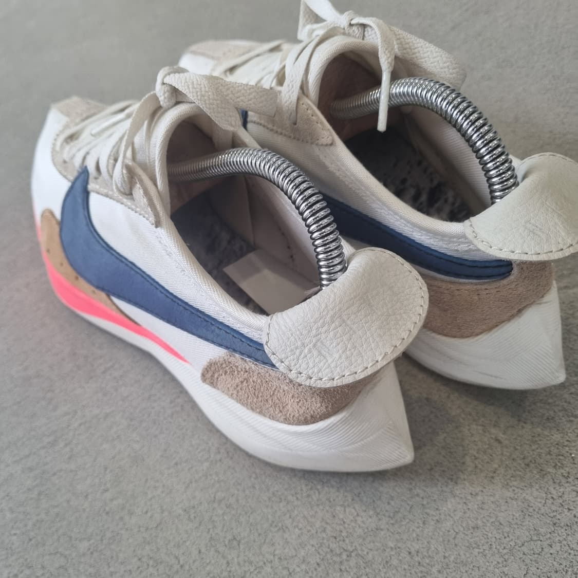 나이키 문레이서 240 세일솔라블루 흰파핑 상태깨끗 상품이미지4