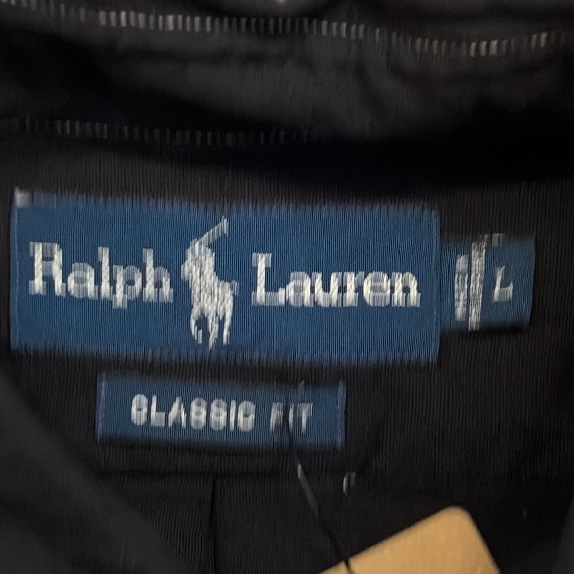 새상품급 00s 미국 빈티지 폴로랄프로렌 긴팔 검정 블랙셔츠 상품이미지5