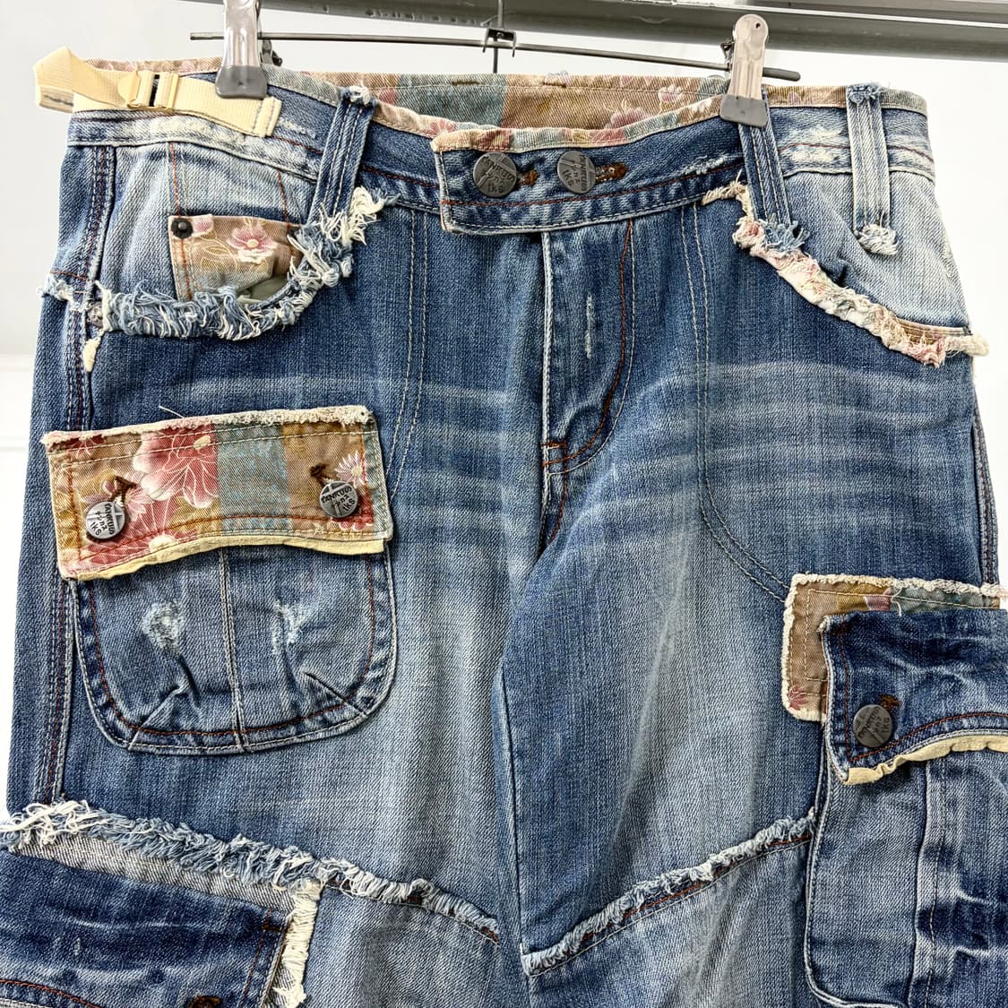 Tks 오리엔탈 데님 카고 팬츠 상품이미지6